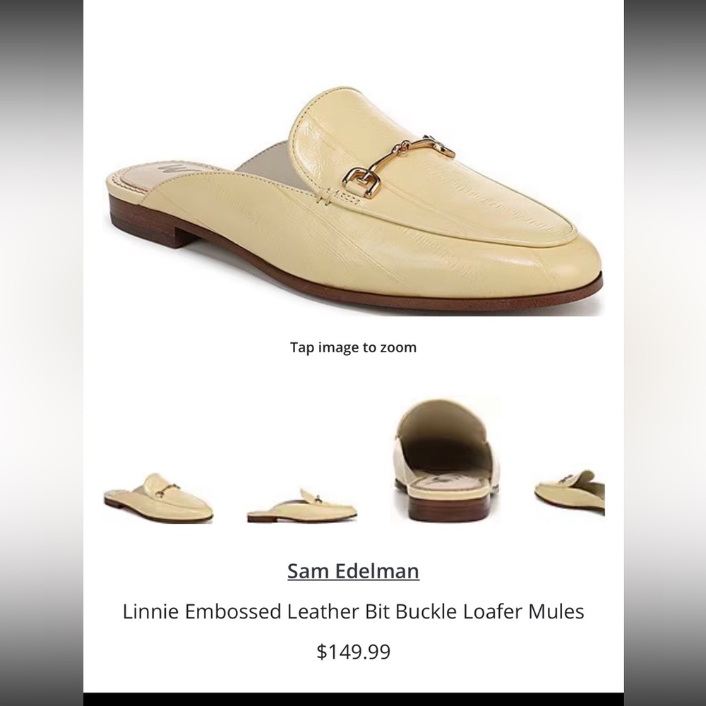 Sam Edelman Leather Loafers - Picture 4 of 4